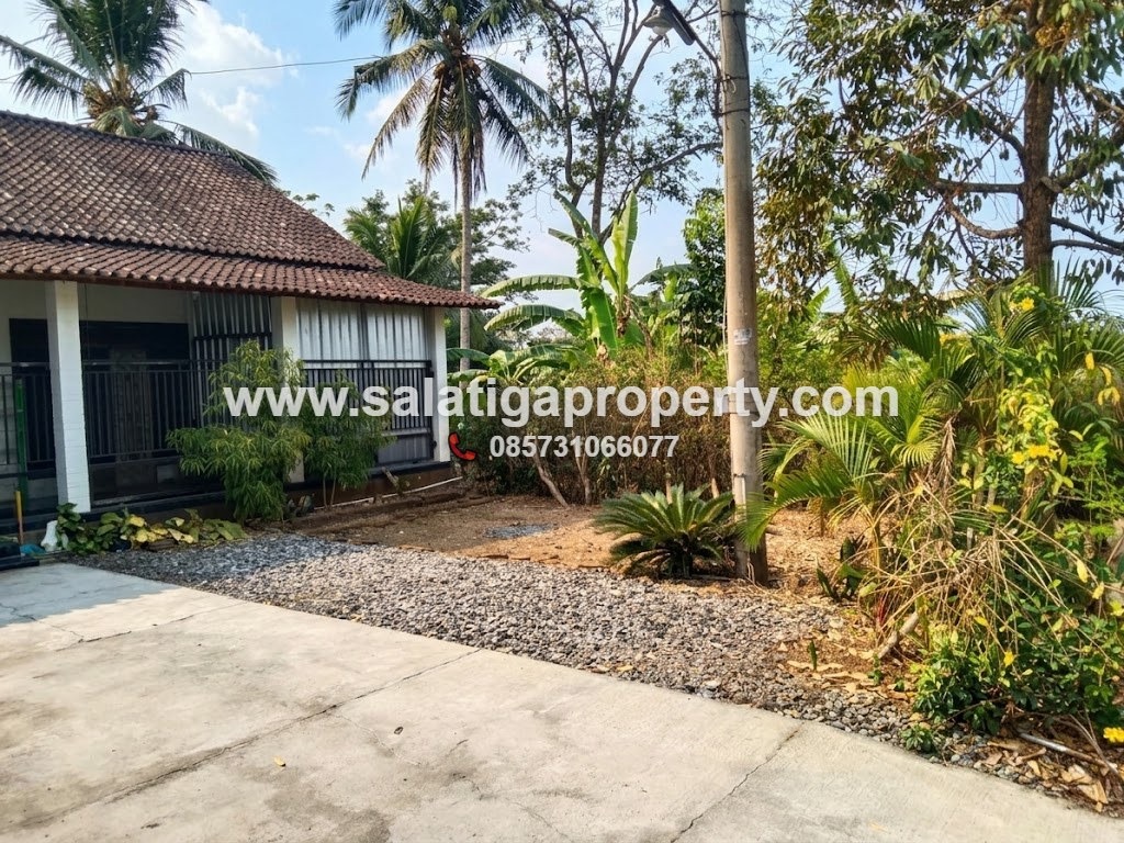 JUAL RUMAH SUASANA DESA DI DEKAT EXIT TOL PATIMURA SALATIGA